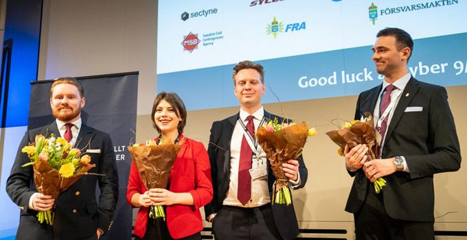 Det vinnan delaget i Cyber Challenge 2025.