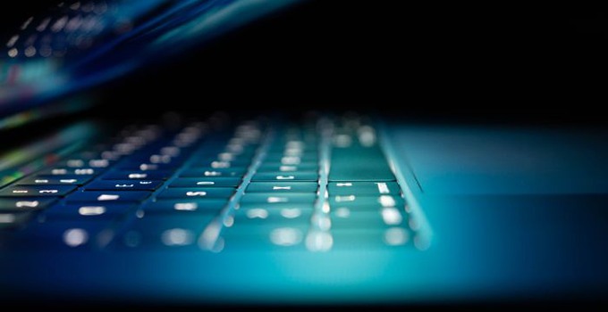 Tangentbord på en dator.