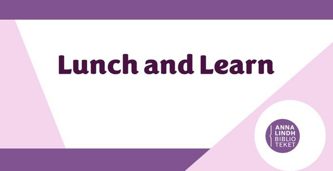 Lunch and Learn poster