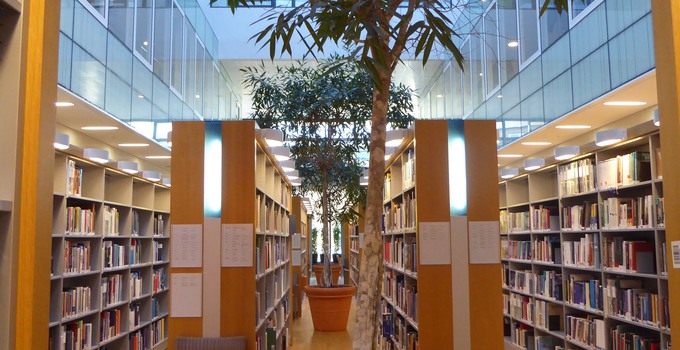 biblioteksinteriör