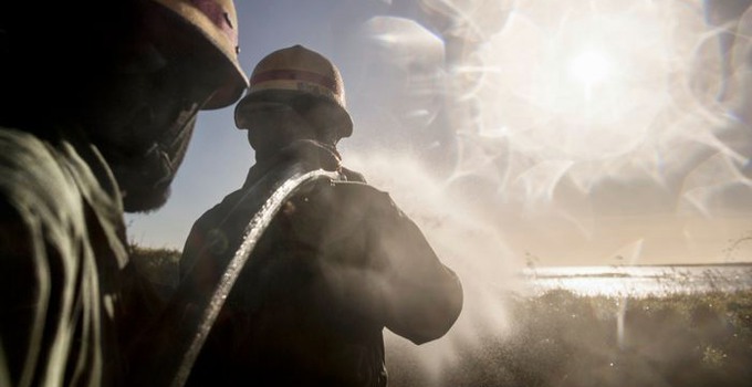 Militärer övar verkanstålighet, flottan.