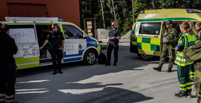 Samverkan vid krisövning.