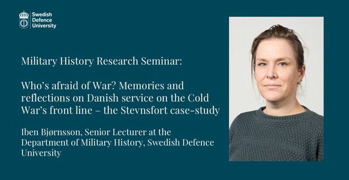 Föreläsningens titel samt porträtt av föreläsaren.